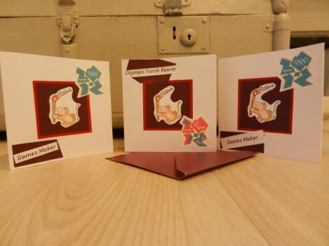 Olympics Volunteers Cards