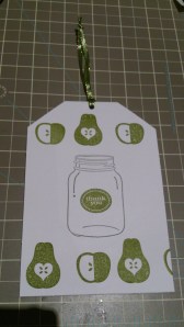 2013 Thank you tag card