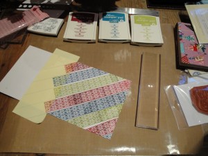 Blanket background card