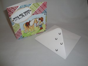 'Hey there' with envelope 2