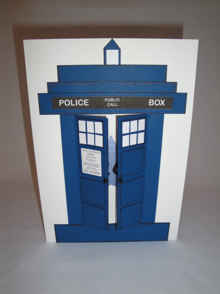 Tardis card 1