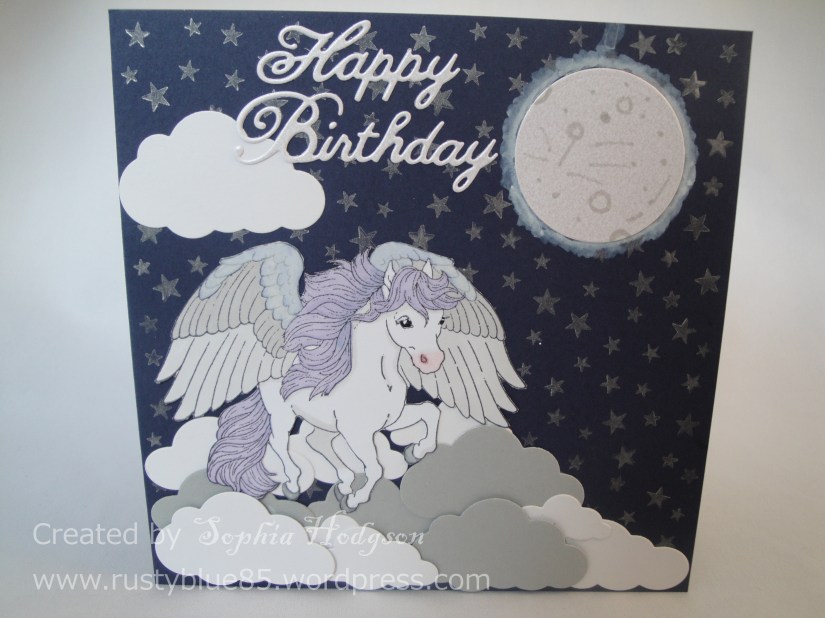 Olivia's 6th B'day card