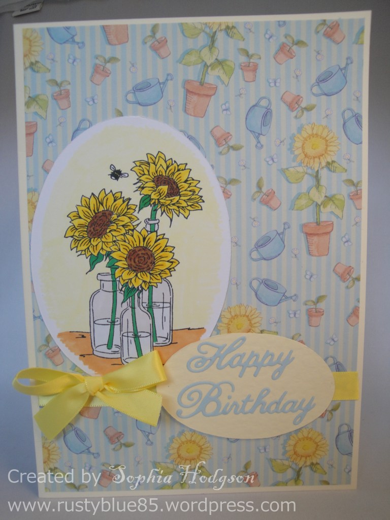 Mum's Birthday card 2014