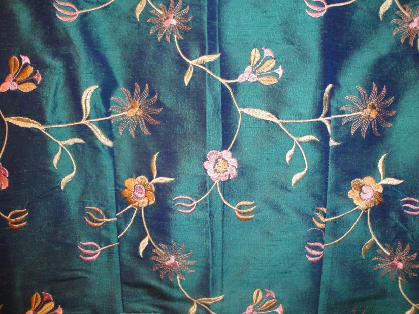 The fabric of the coat that inspired me to choose this colour scheme for my card - similar available from www.shibumistyle.com