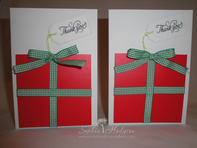 Christmas 2014 Thank you cards